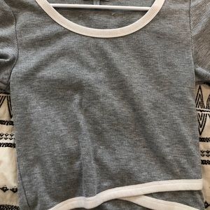 Charlotte Russe cropped tee